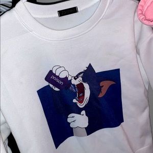 “poison” tom and jerry hoodie